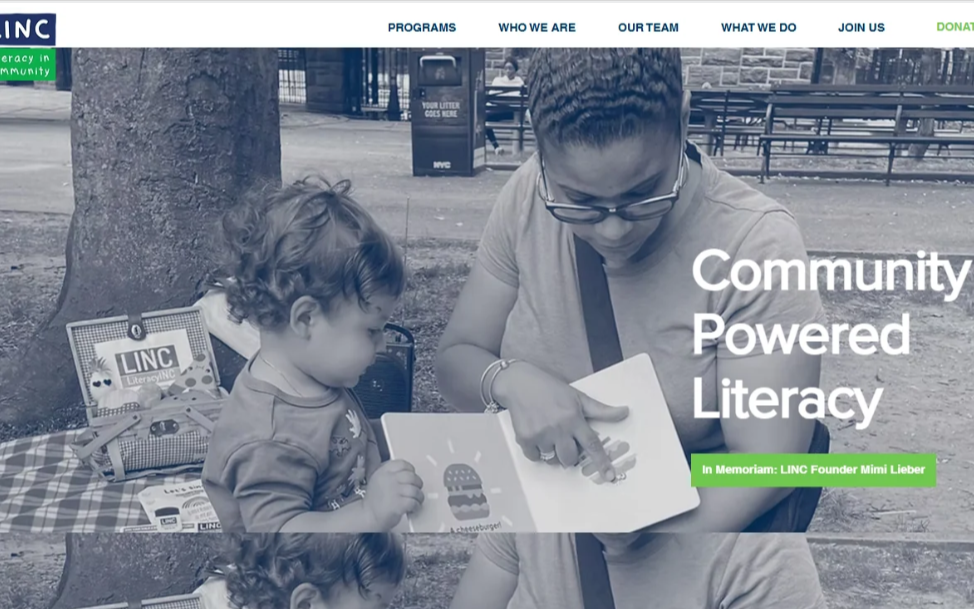 Nonprofit website